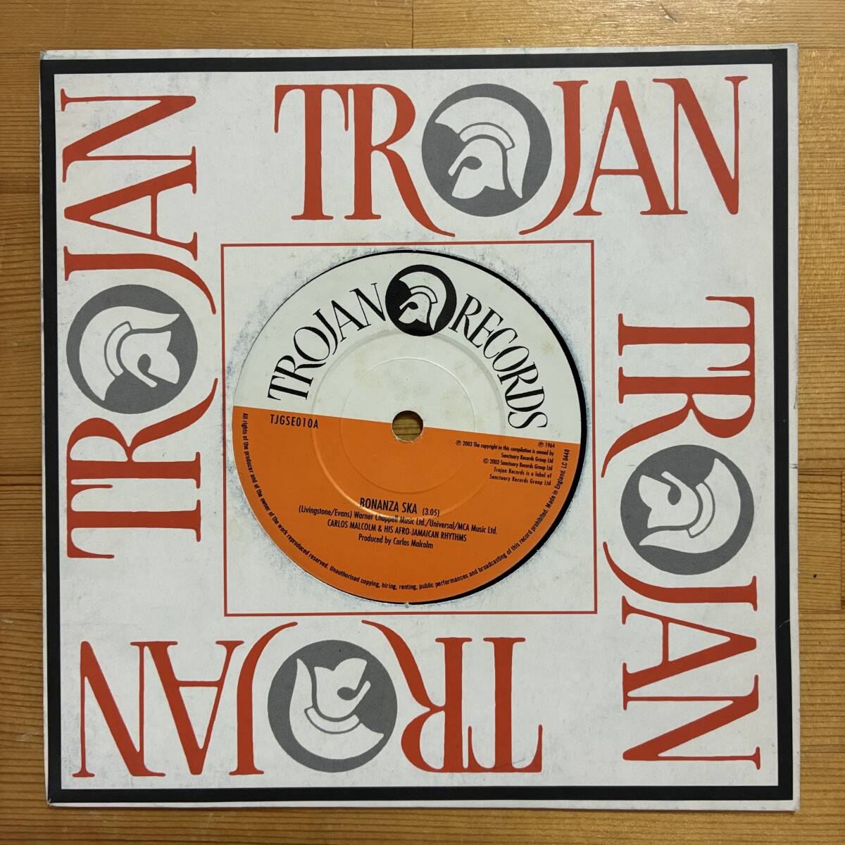 CARLOS MALCOLM & HIS AFRO JAMAICAN RHYTHMS ROLAND ALPHONSO & THE SOUL BROTHERS BONANZA SKA / PHOENIX CITY (RE) 45's 7インチ拍卖