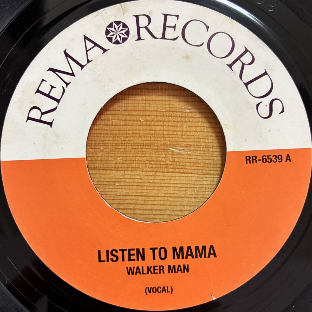 WALKER MAN LISTEN TO MAMA 45's 7インチ拍卖