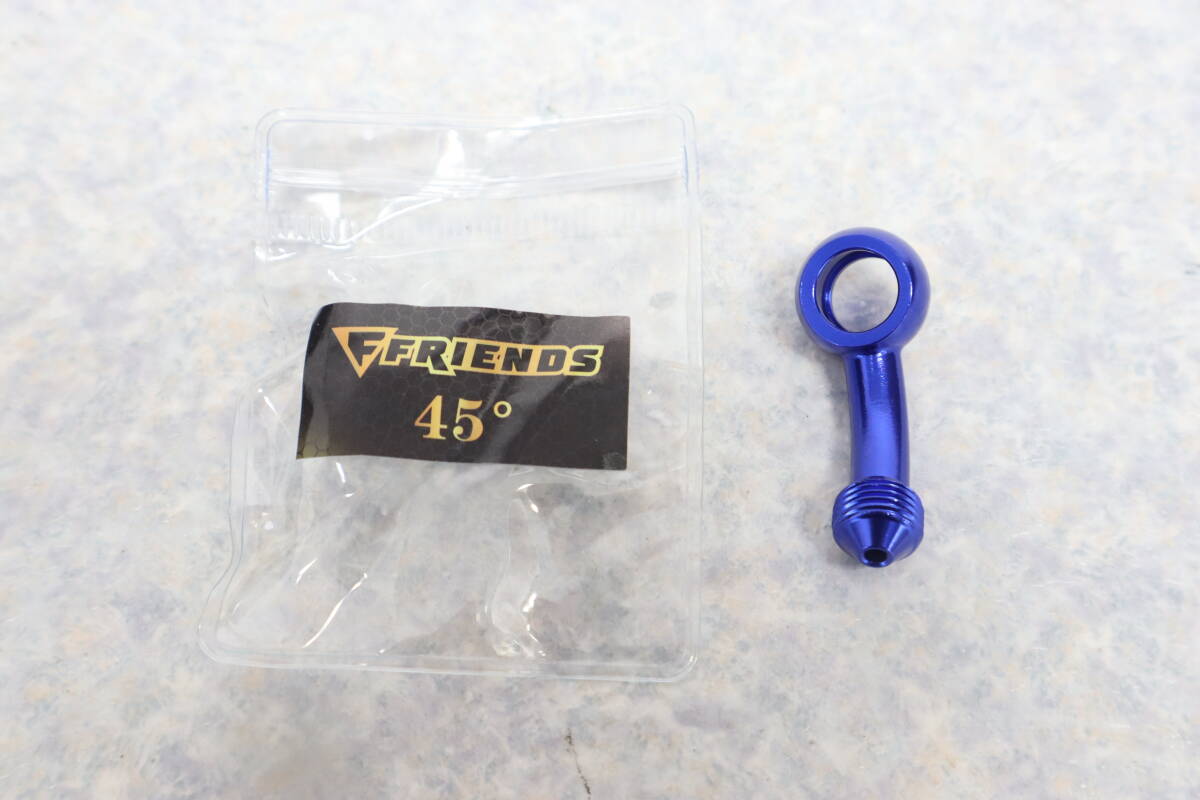 バンジョーアダプター 青 45度 検 KZ1000MK2 KZ900 W1 Z1000J Z1100GP Z1100R Z1-R Z1 Z2 Z750RS Z550FX Z750FX Z900RS ゼファー750拍卖