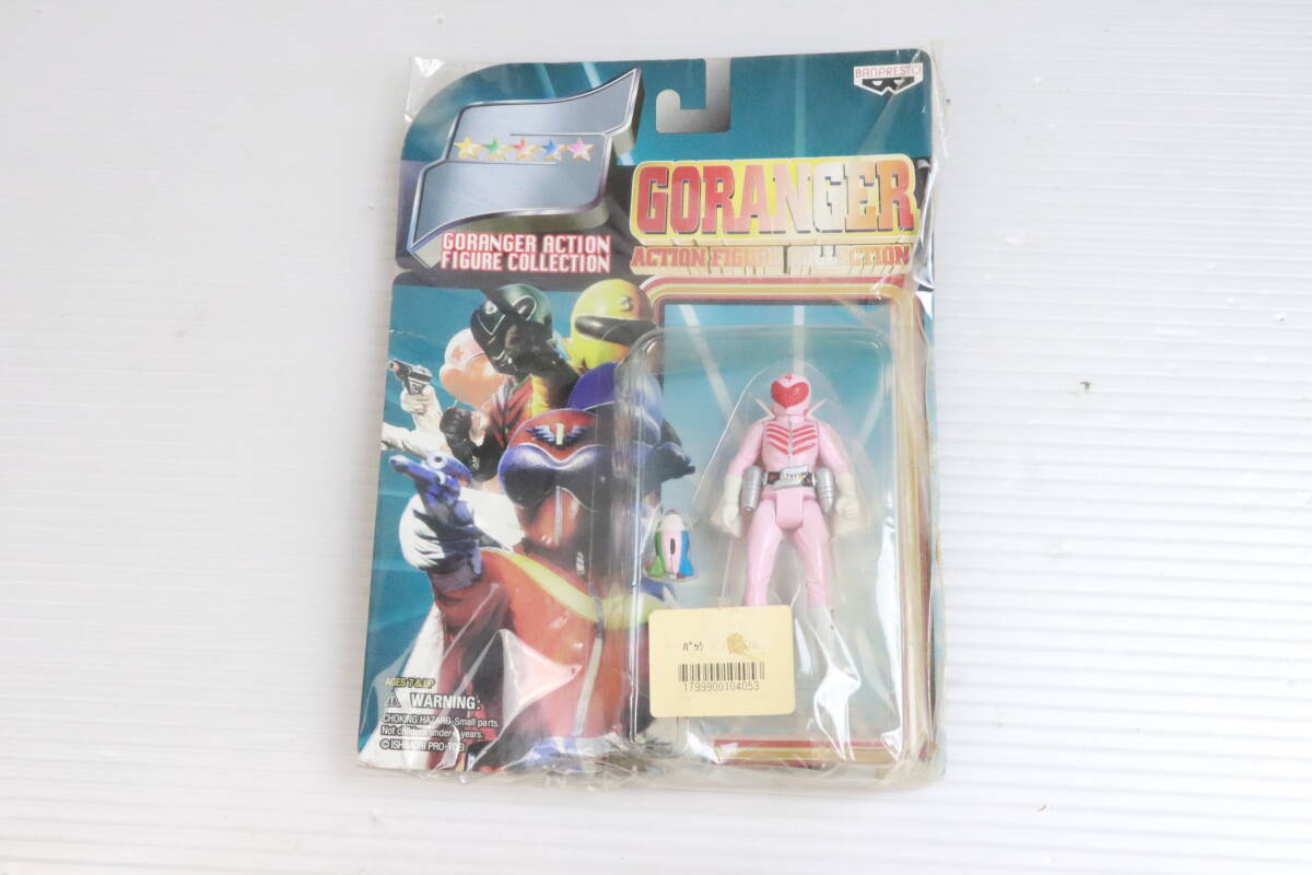 未開封・未使用品★秘密戦隊ゴレンジャー アクションフィギュアコレクション モモレンジャー バンプレスト 景品用 N732拍卖