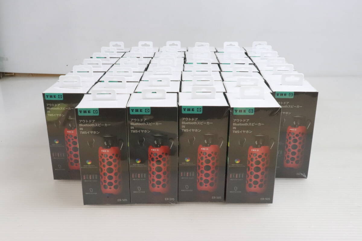 1円~/未開封・未使用品★THE 0 アウトドア Bluetoothスピーカー IN TWSイヤホン まとめて40点セット まとめ売り ER-505A ネイビー 5A拍卖