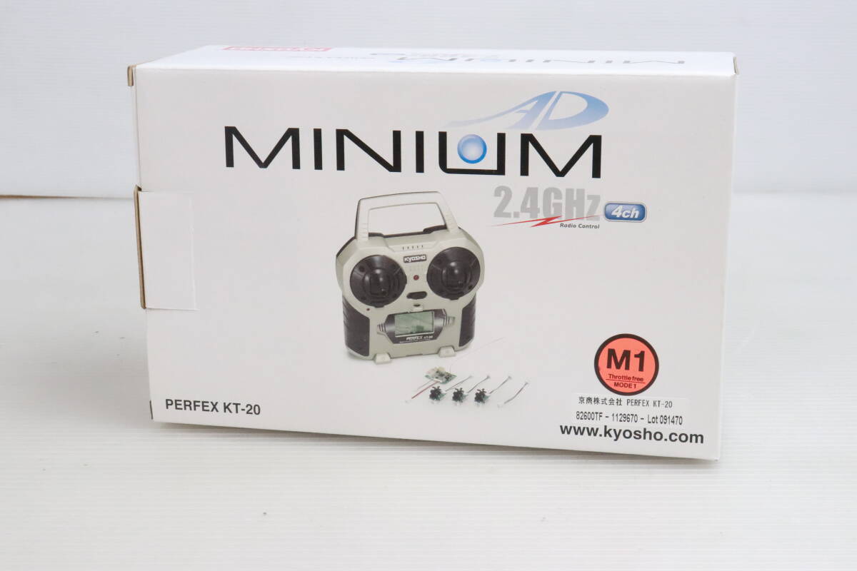 1円~/未開封・未使用品★京商 KYOSHO MINIUM PERFEX パーフェックス KT-20TF1Radio プロポ 82660TF-M1 Mode1 RC用 2.4GHz 4ch レア N960拍卖