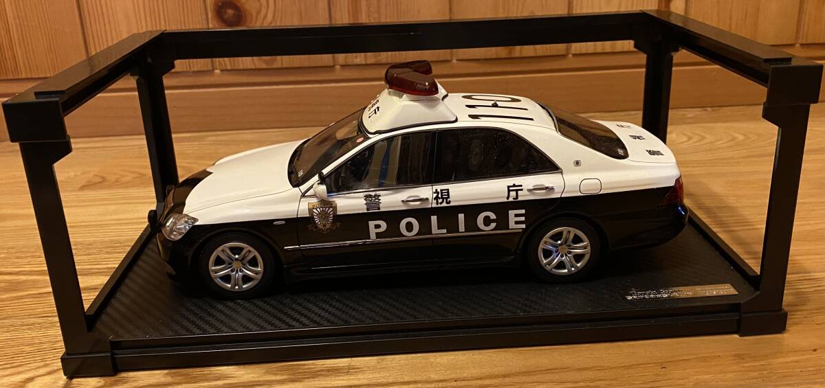 1/18 ignition model 180系 クラウン パトカー ジャンク拍卖