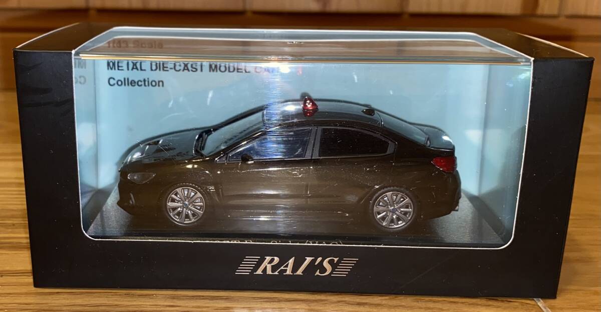 レイズ ヒコセブン 1/43 青森県警察交通部交通機動隊車両 (覆面 黒) スバル WRX S4 2018 H7431809拍卖