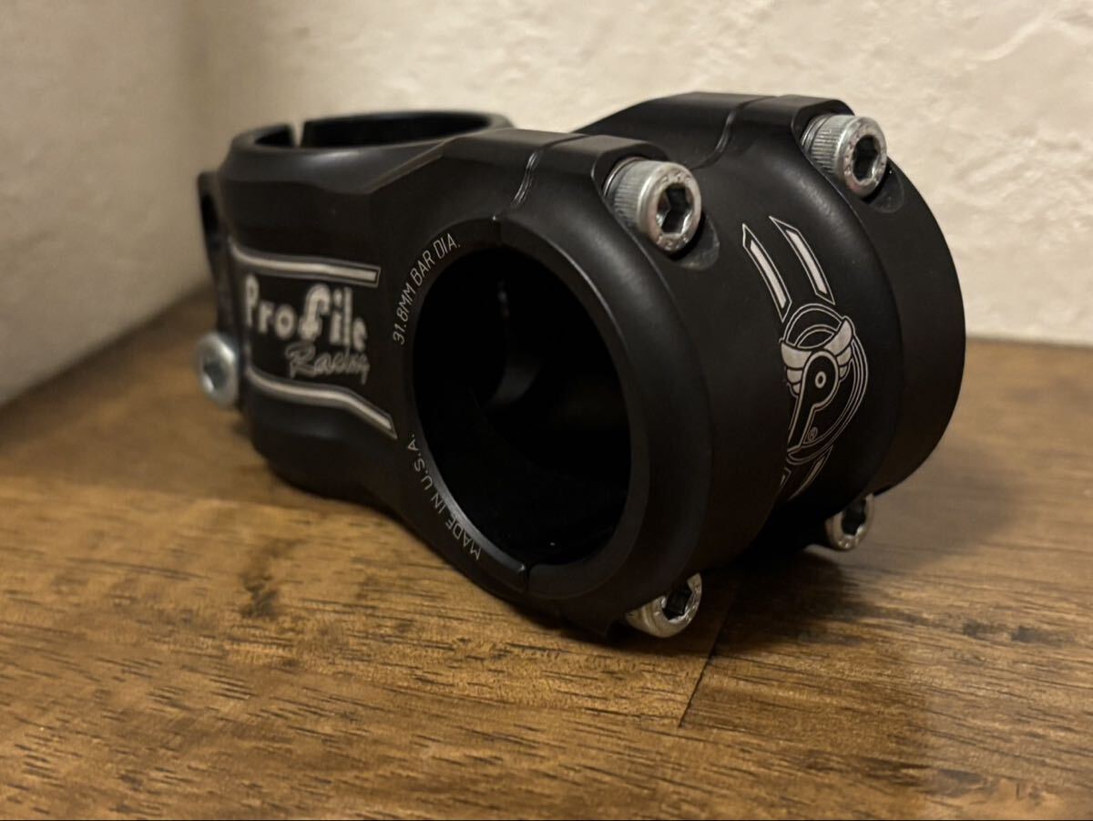【中古】PROFILE RACING(プロファイル レーシング)★HELM MTB STEM ★50mm 31.8mmマットブラック★surly 拍卖