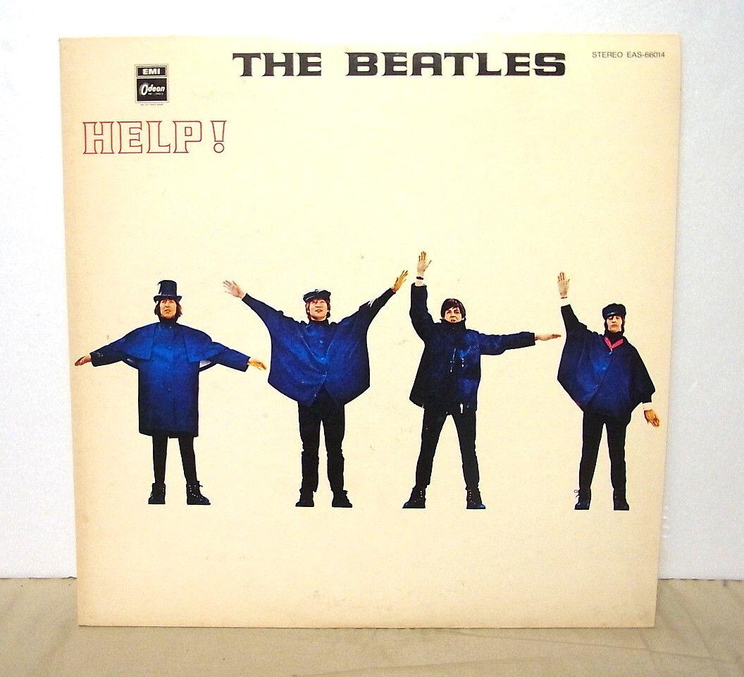 LP ◇The Beatles(ザビートルズ) - HELP ! / Odeon - EAS-66014 拍卖