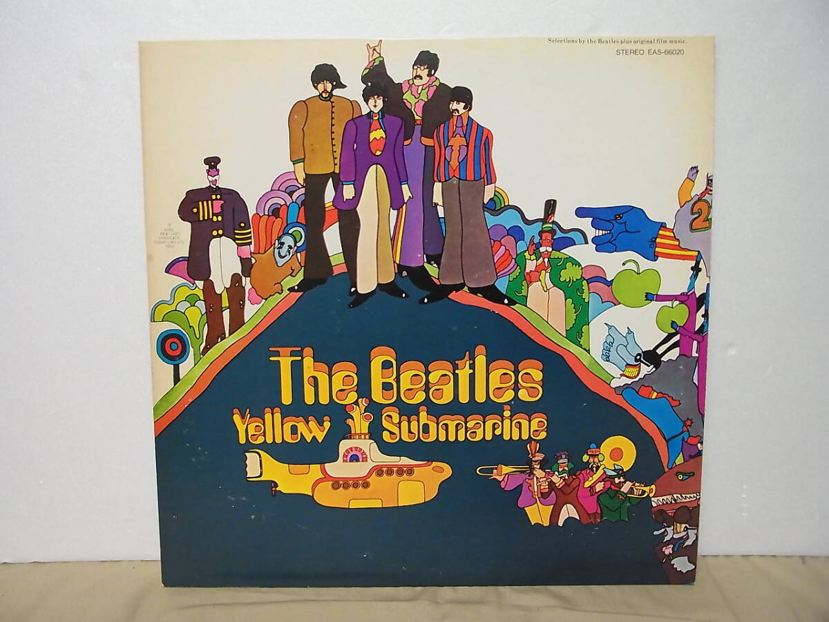LP レコード◇ YELLOW SUBMARINE / THE BEATLES イエローサブマリン ビートルズ EAS-66020拍卖