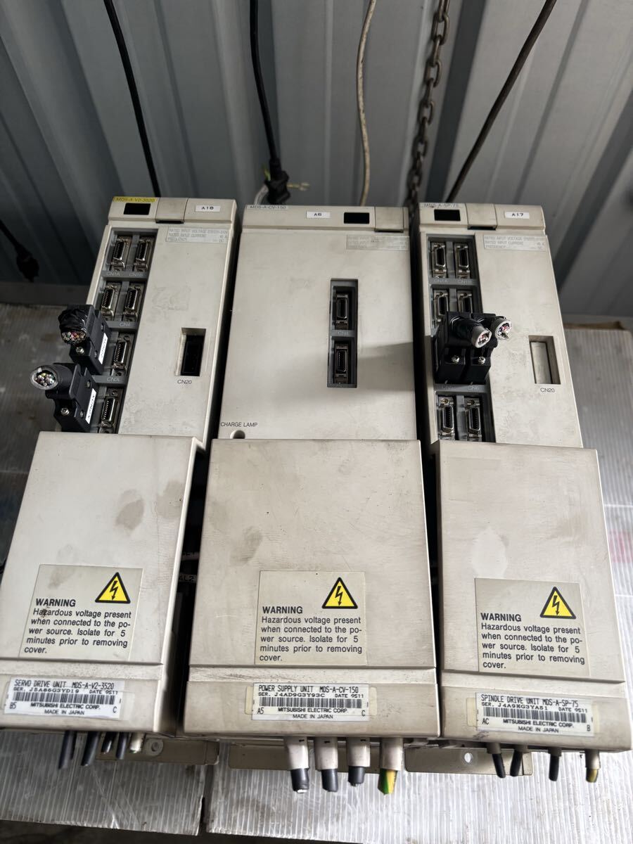 ff1273 三菱電機 サーボアンプ 中古セット 拍卖