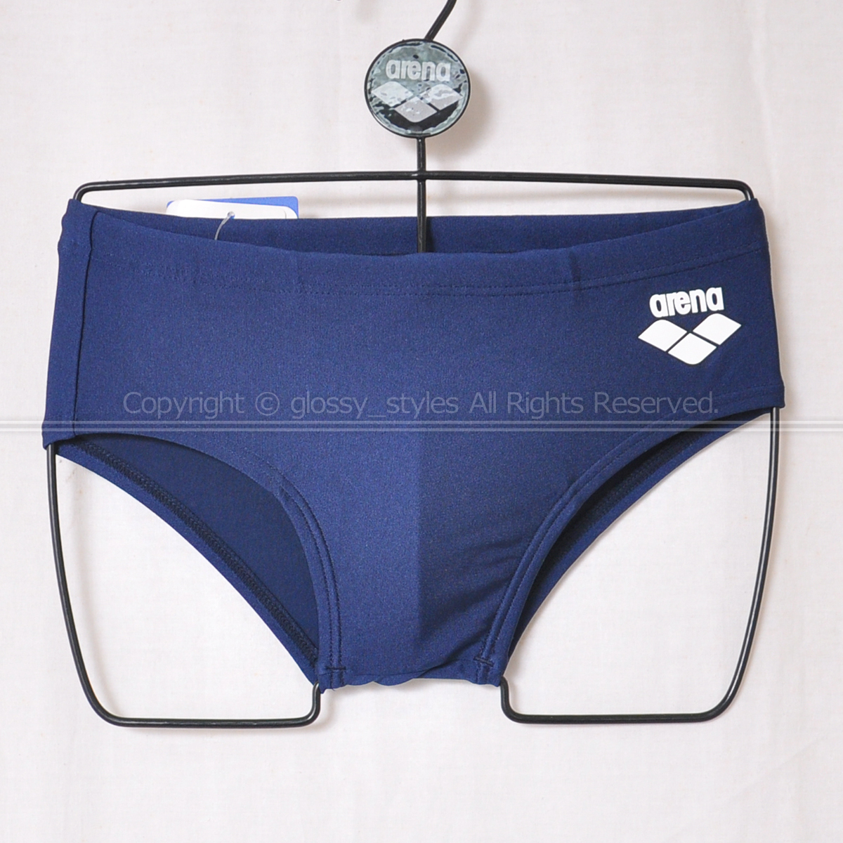 K1958-09■新品箱付 arena アリーナ 男子スイミングスポーツ水着 ビキニタイプ ARN-70J NVY 120拍卖