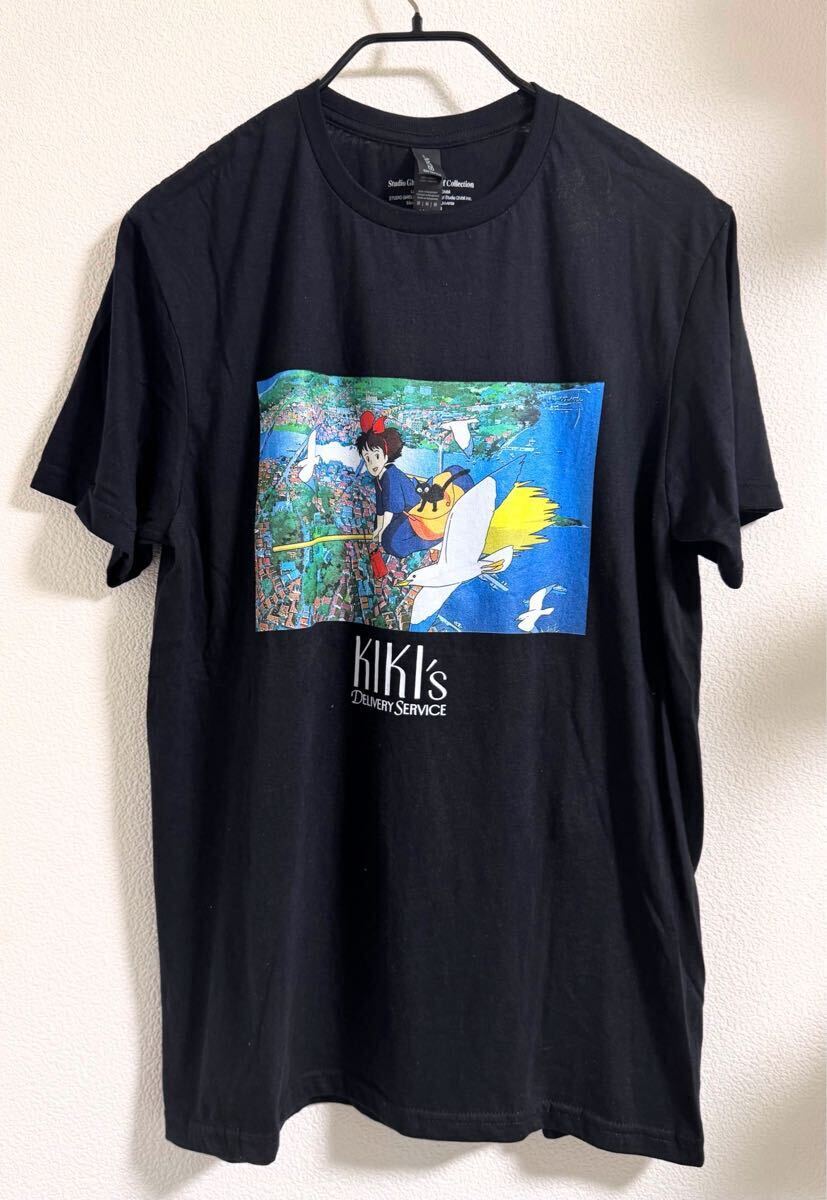 新品 海外限定 公式 魔女の宅急便 Tシャツ 黒 (オフィシャル スタジオジブリ 宮崎駿拍卖