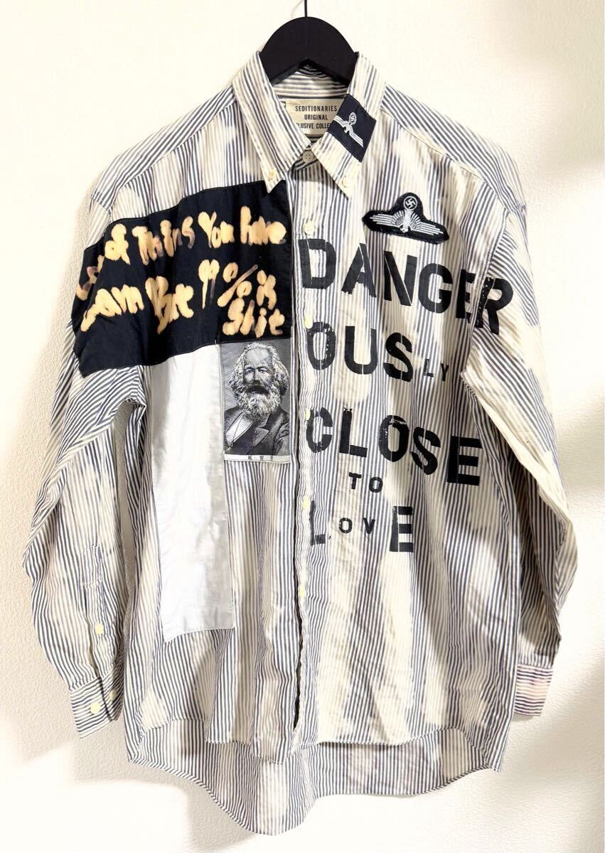 セディショナリーズ アナーキーシャツ (ヴィヴィアンウエストウッド 藤原ヒロシ Vivienne Westwood AFFA拍卖