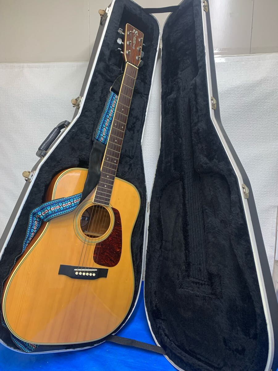 10108.180. Morris ギター 弦楽器 アコースティックギター MD-512 ハードケース付 中古現状品拍卖