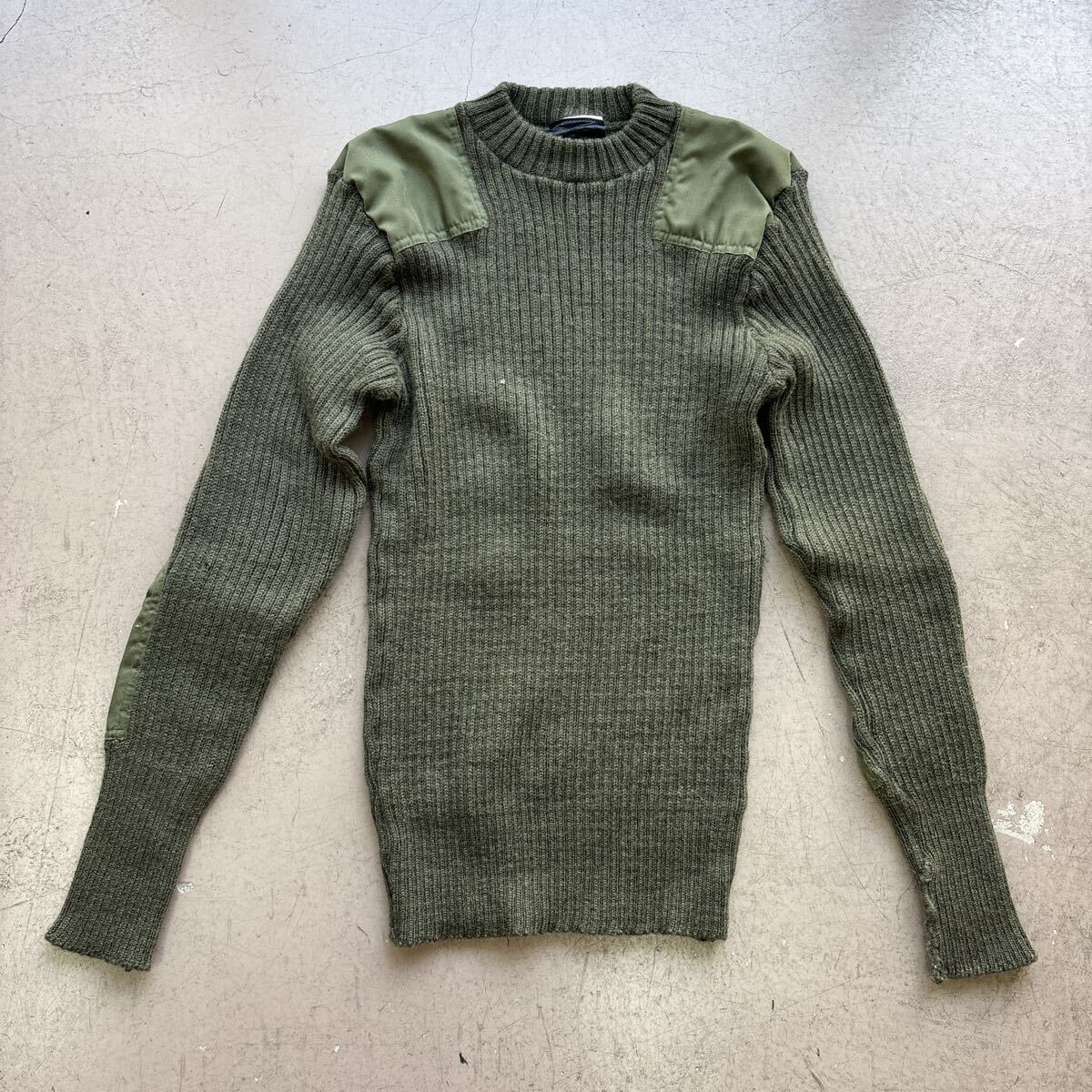 希少 50s 60s 70s ビンテージ ヴィンテージ Barbour バブアー ウール ニット コマンド セーター 長袖 大戦 506XX ユーロ USA製 ミリタリー拍卖