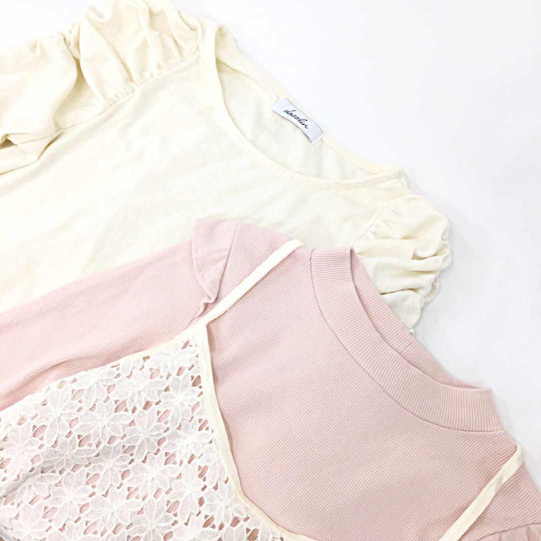 dazzlin & earth music&ecologyカットソー2点セット拍卖