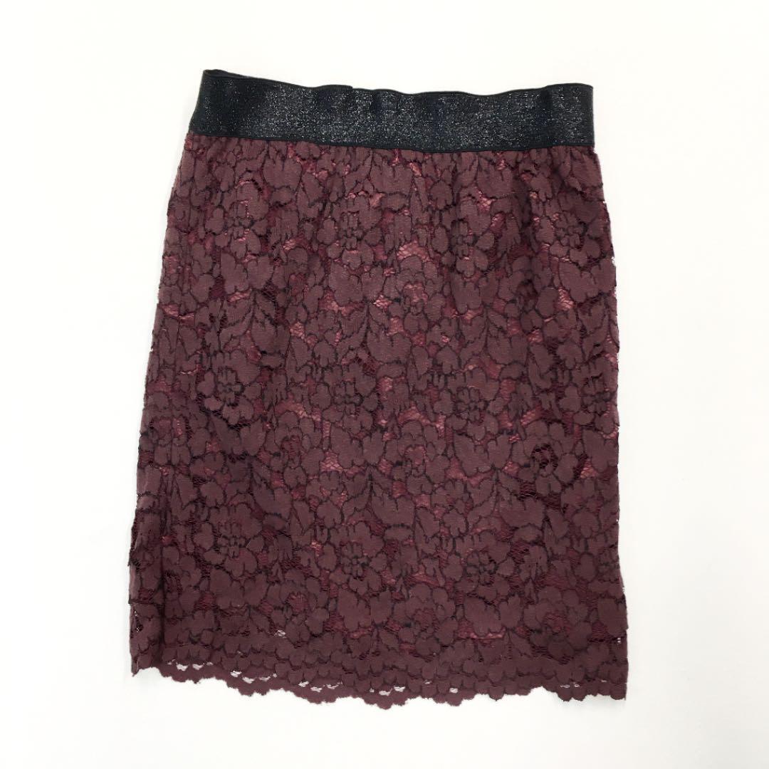 Swingle スウィングル レーススカート拍卖