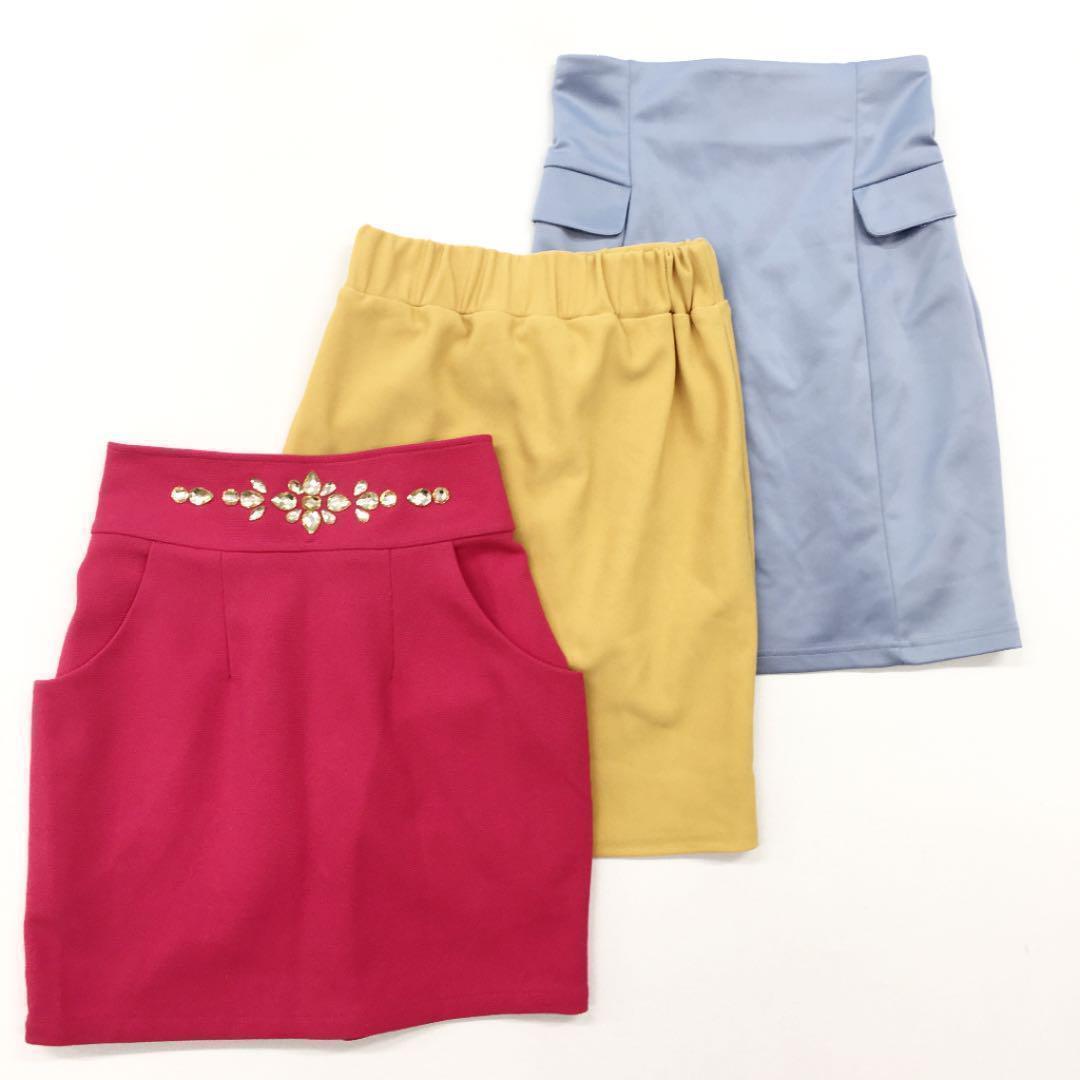 MURUA / Luxe Roseほか ミニスカート3点まとめ売り拍卖