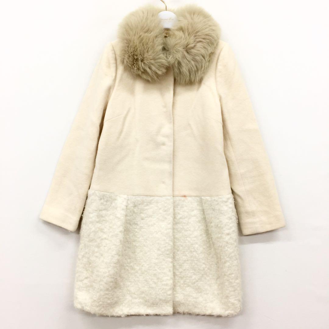 Rirandture リランドチュール フェイクファー付きロングコート拍卖