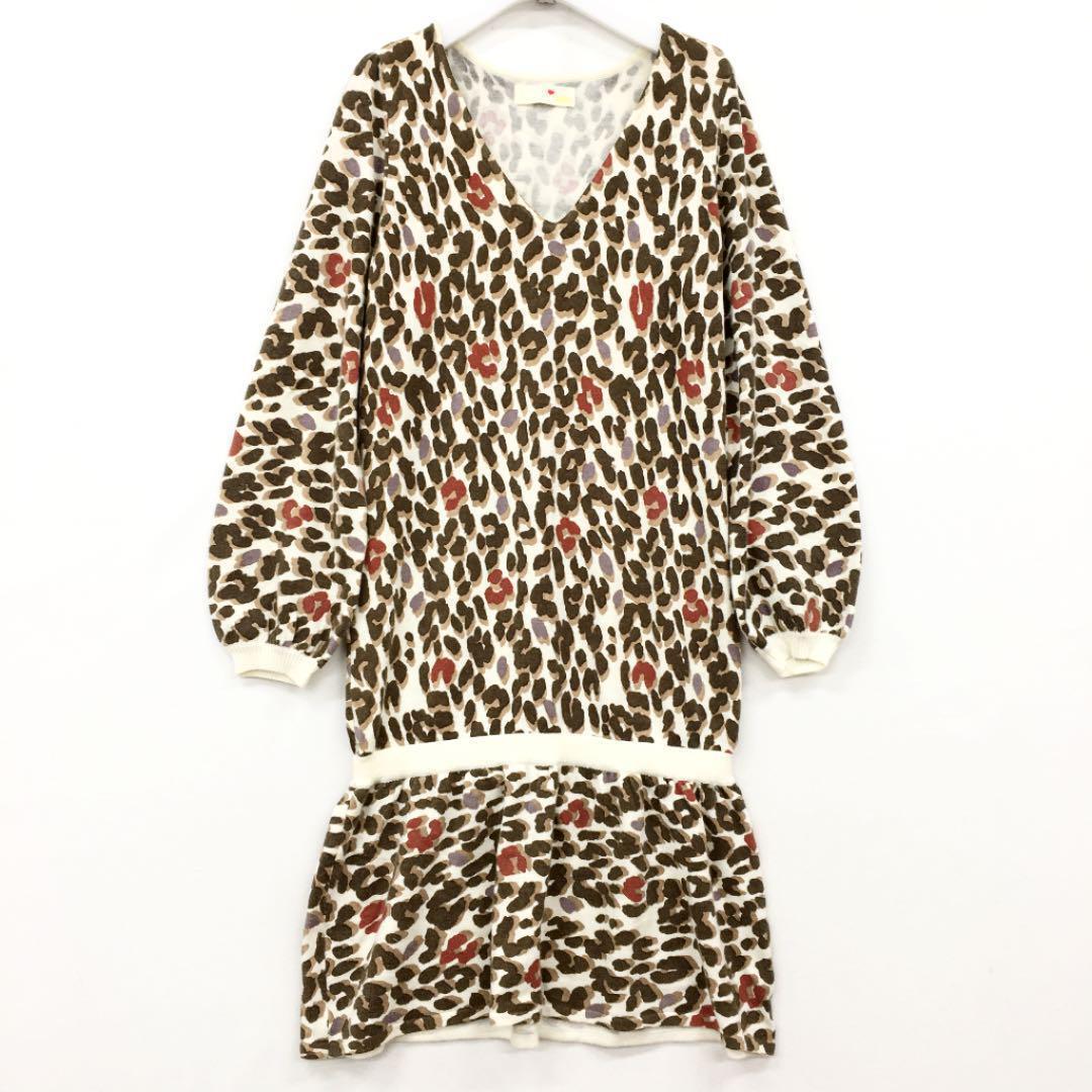 rich リッチ レオパード柄ワンピース拍卖