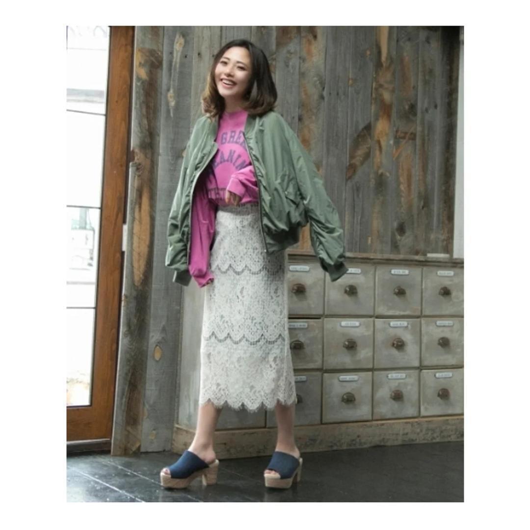 OZOC オゾック レースナロースカート拍卖