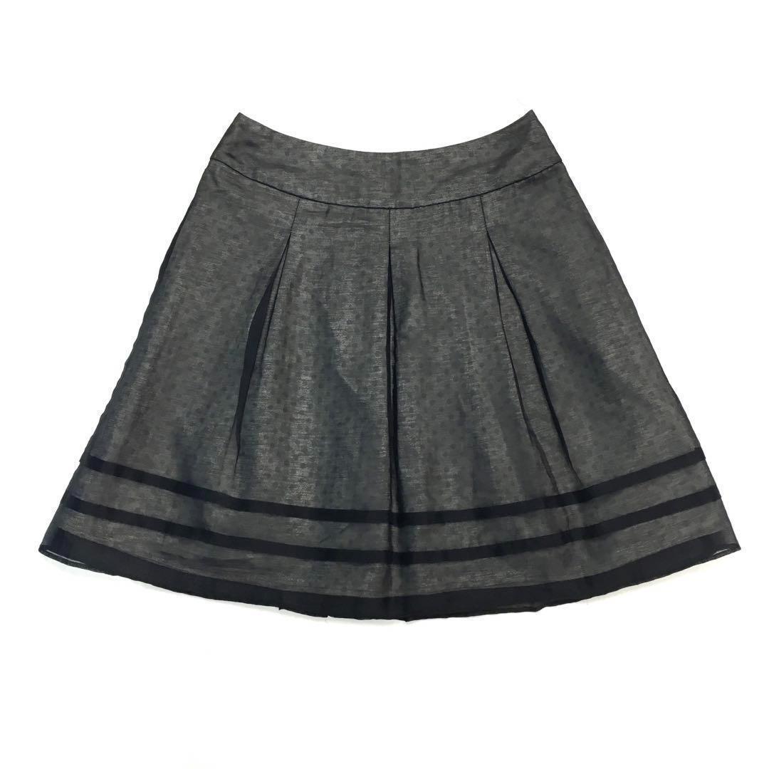 PEYTON PLACE ペイトンプレイス ドットシアーミニスカート拍卖