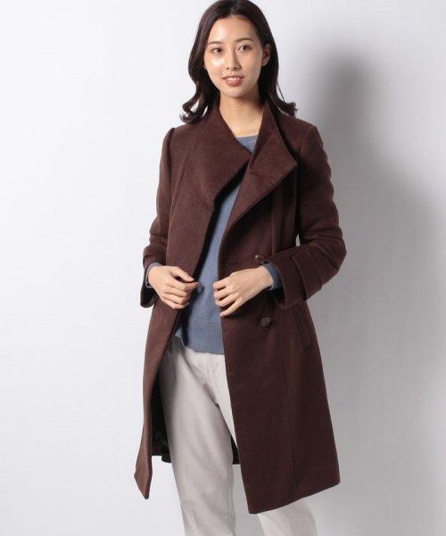 ROYAL PARTY ロイヤルパーティー 2WAYガウンコート ブラウン拍卖