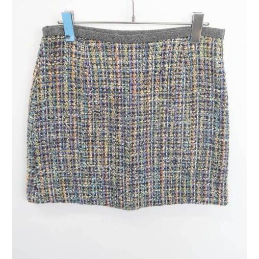 LAPIS LUCE ラピスルーチェ ラメツイードスカート拍卖