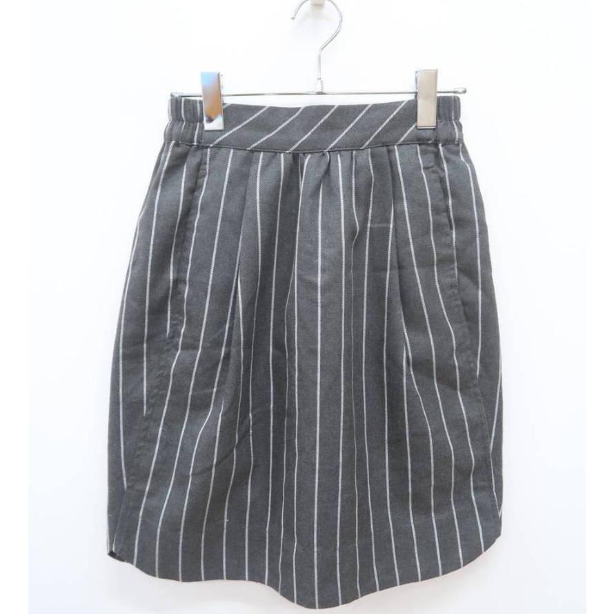 mystic ミスティック ストライプコクーンミディスカート拍卖