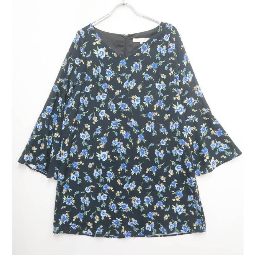 MERCURY DUO マーキュリーデュオ ジョーゼットフラワーラッフルワンピース拍卖