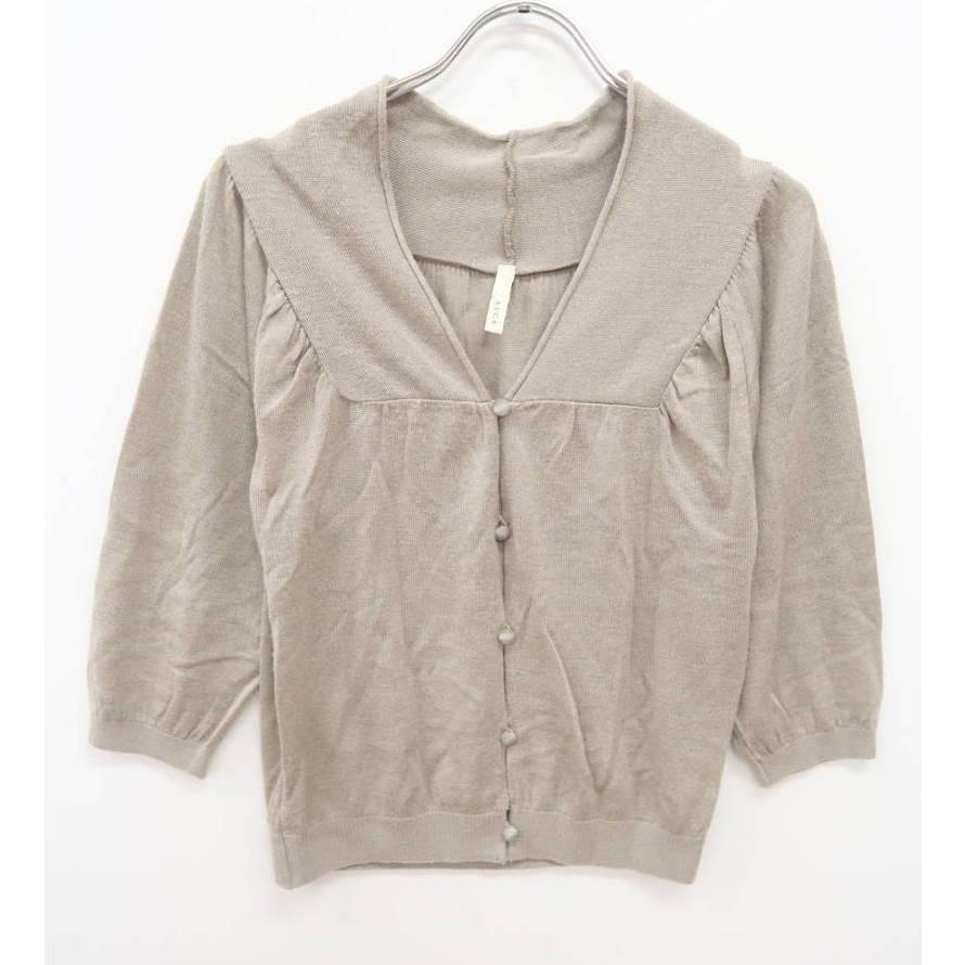 LUCA ウールブレンドニットトップス拍卖