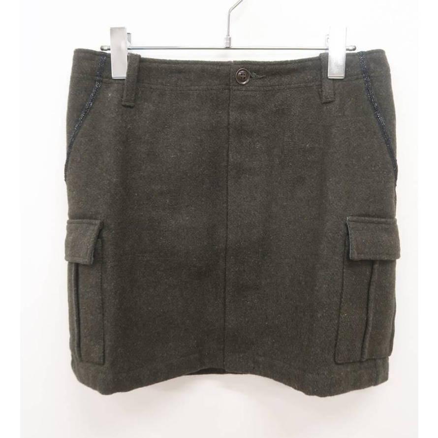 LUCA / LADY LUCK LUCA ポケットラメウールミニスカート拍卖