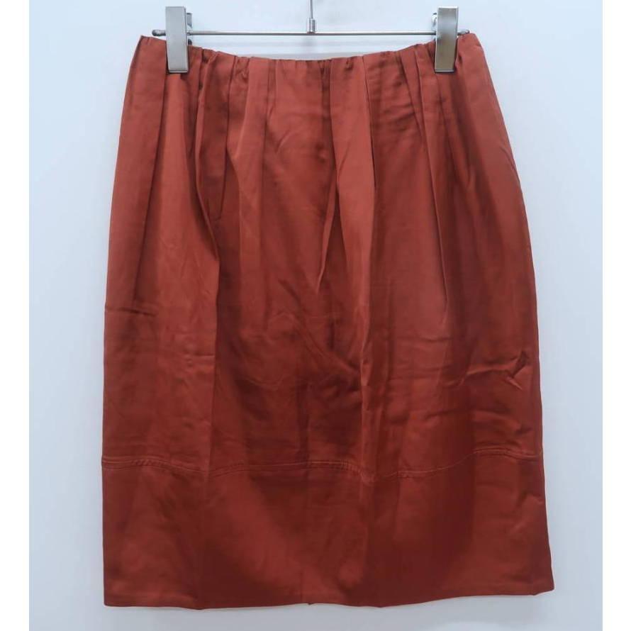 LAUTREAMONT ロートレアモン ウエストギャザーデザインサテンスカート拍卖