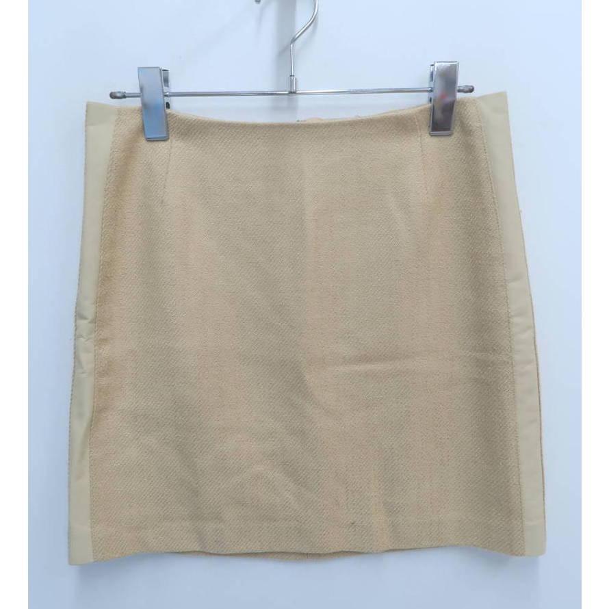 INTERPLANET インタープラネット サイドラインツイードウールスカート拍卖