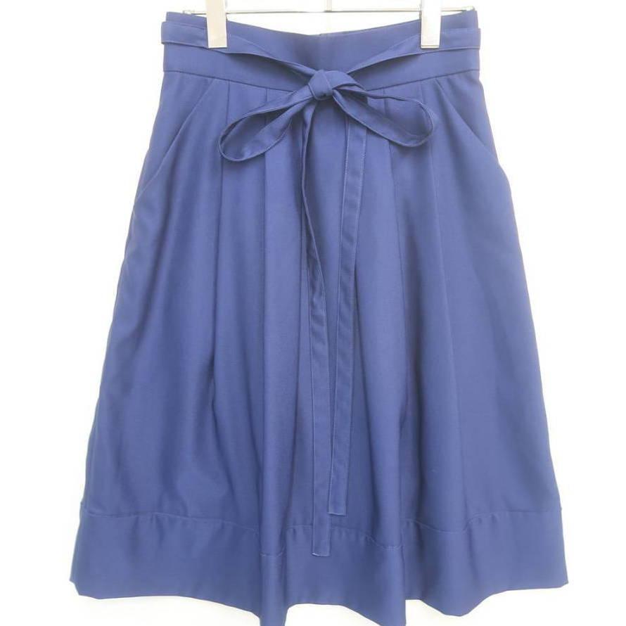 DRWCYS ドロシーズ リボンベルト付タックミディスカート拍卖