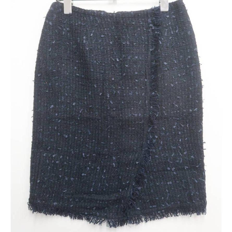 STUDIOUS ステュディオス リボンツイードスカート拍卖