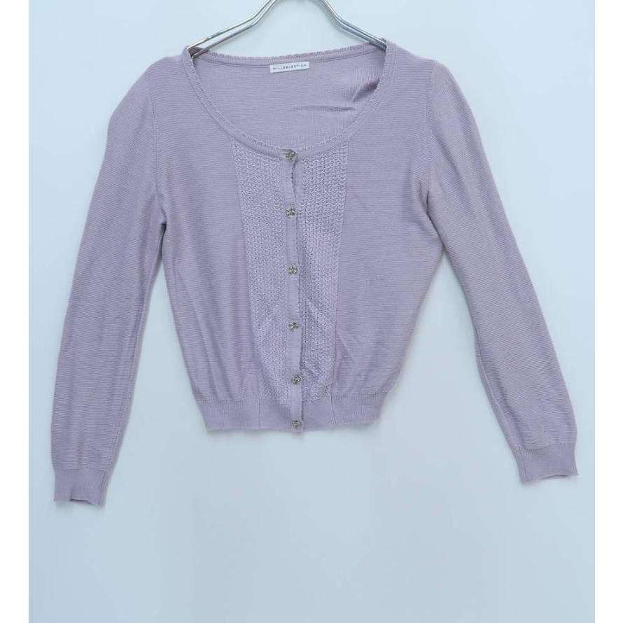WILLSELECTION ウィルセレクション リボンボタンニットカーディガン拍卖