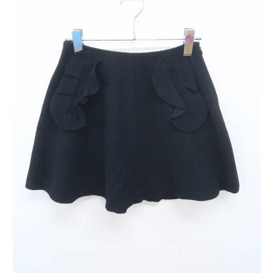 me&me couture ミー&ミークチュール フラノミニフレアスカート拍卖