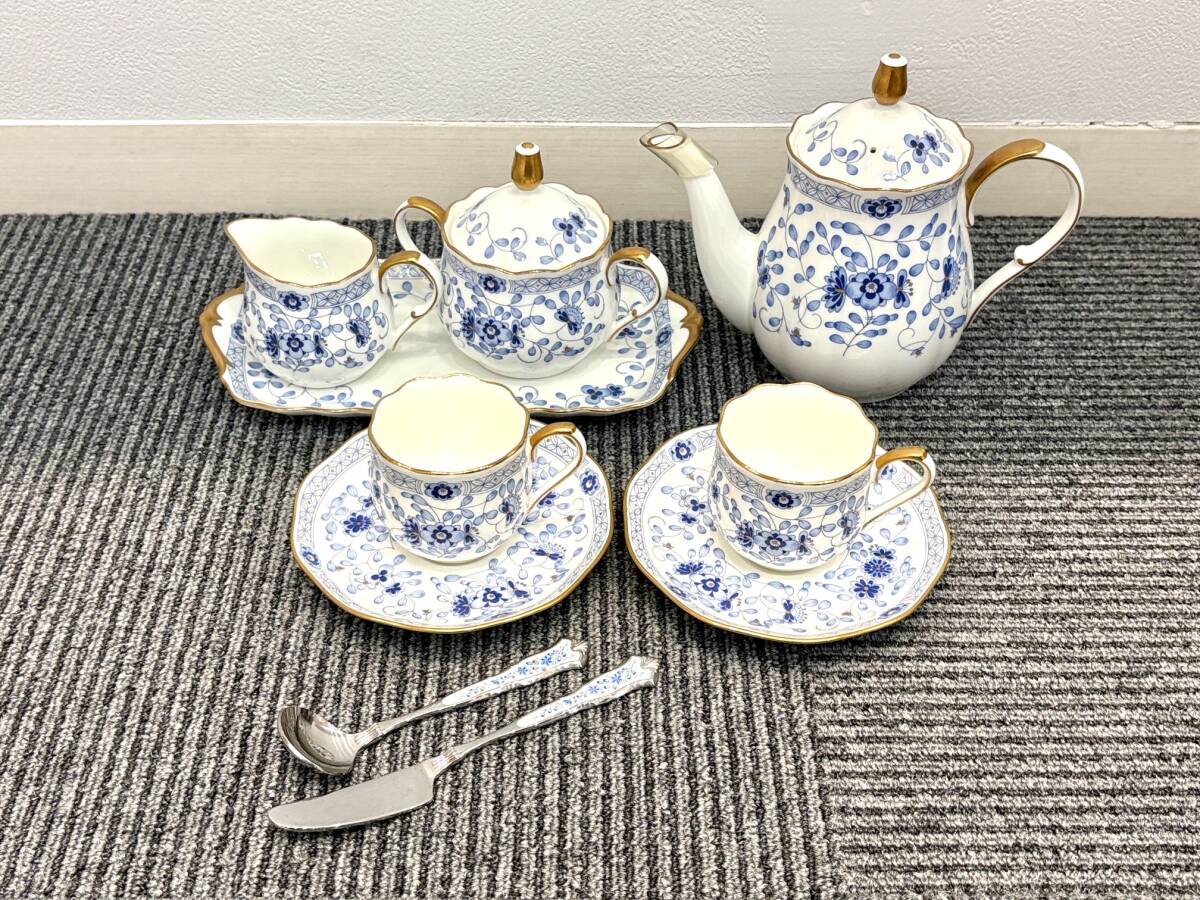 G1335i 鳴海製陶 ナルミ NARUMI ミラノ カップ/ソーサー/ポット/クリーマーなど まとめ ブランド 食器 現状品拍卖