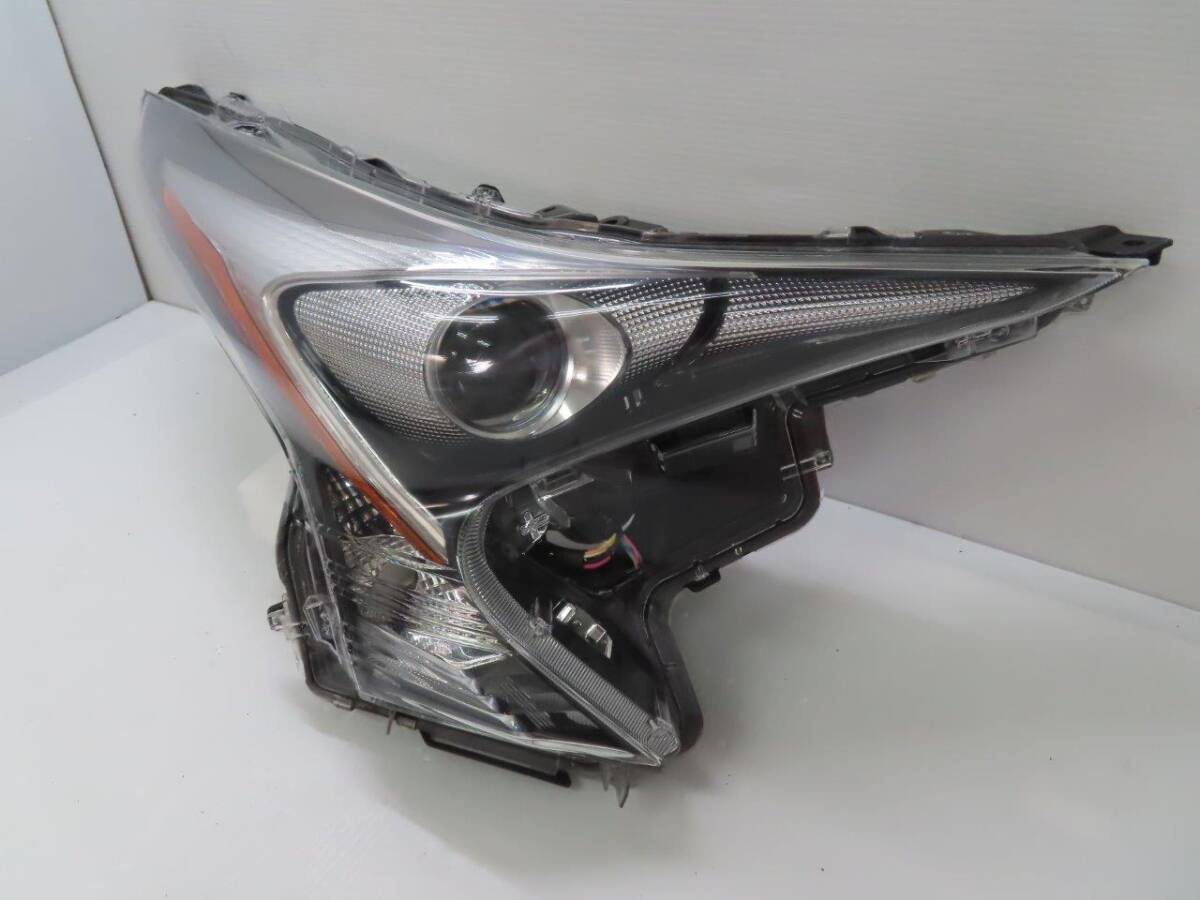 美品/破損無し Q【C1651】ZVW50/ZVW51/ZVW55 プリウス【前期】LED ヘッドライト 右【81145-47691/KOITO 47-75 刻印 C1】拍卖