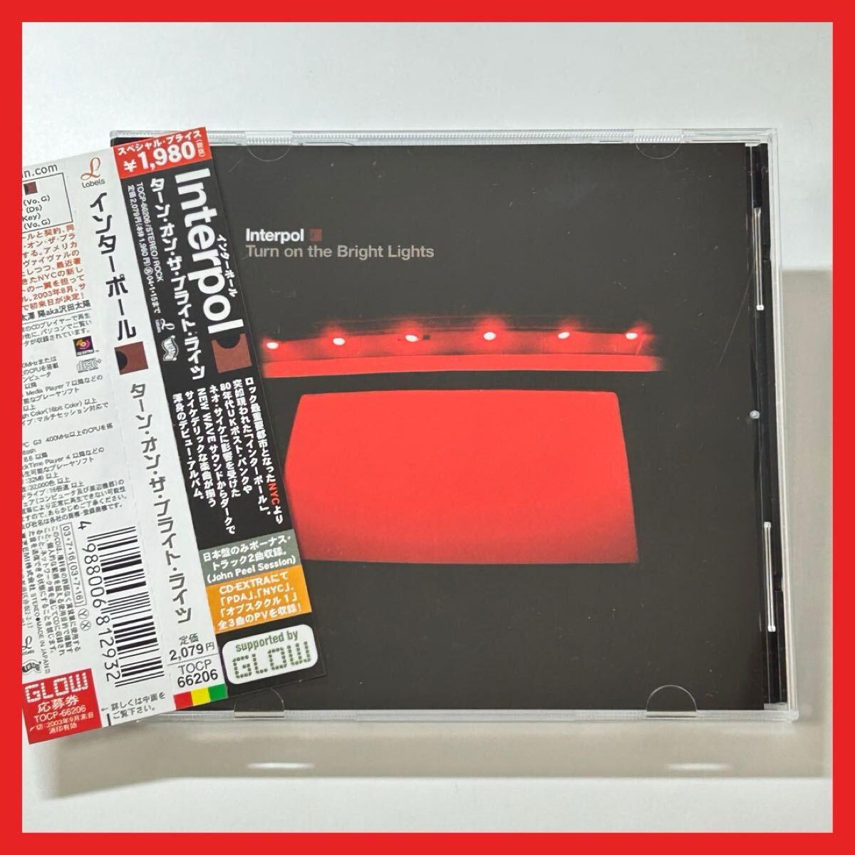 【SC28】【帯付】CD/Interpol インターポール/Turn on the Bright Lights/アルバム拍卖
