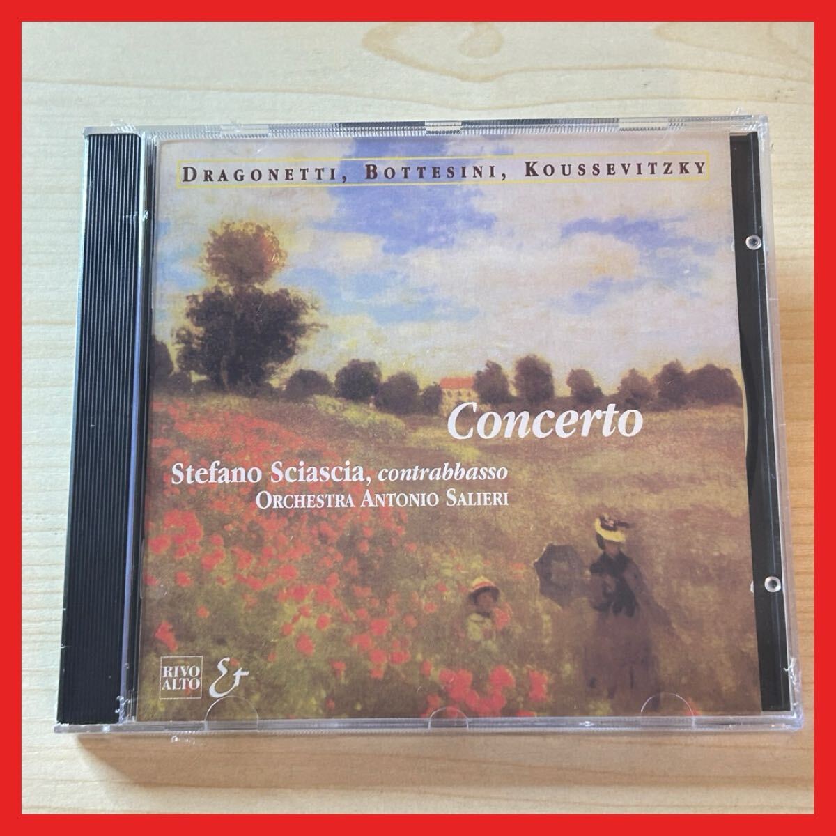 【SC29】CD/【未開封】Stefano Sciascia ステファノ・シャッシャ/Concerto コンサート/アルバム DRAGONETTI BOTTESINI KOUSSEVITZKY拍卖