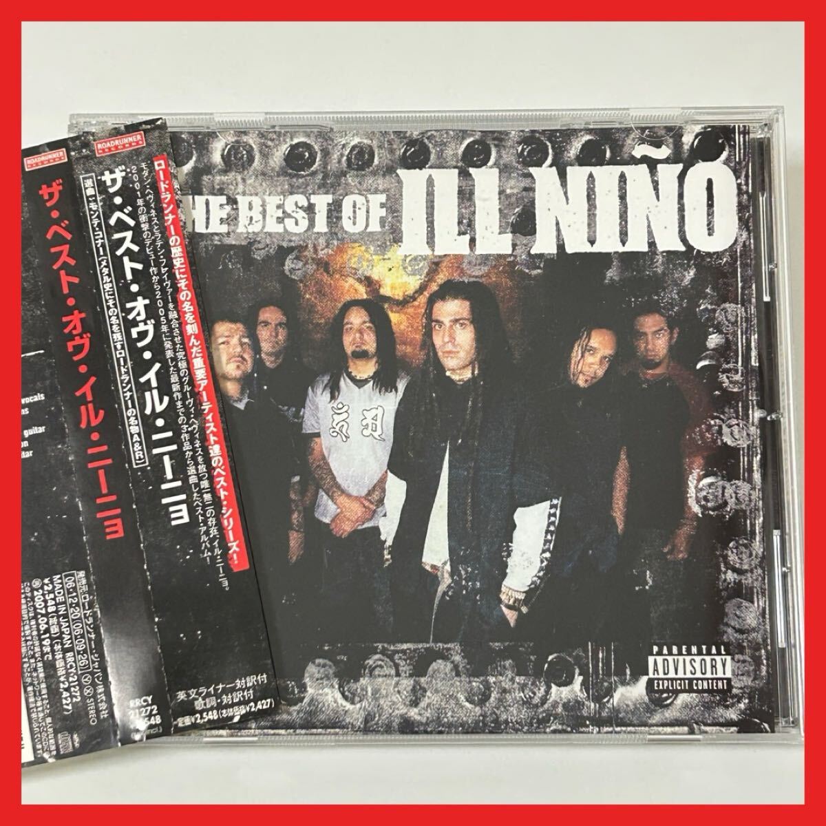 【SC01】CD/【帯付】イル・ニーニョ THE BEST OF ILL NINO/ベストアルバム ヘヴィ・ロック・バンド How Can I Live拍卖