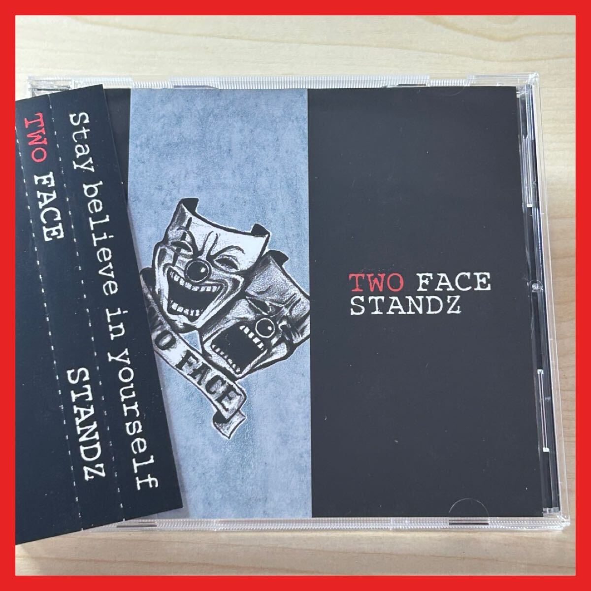 【SC29】CD/STANDZ/TWO FACE/アルバム ミクスチャー ロック バンド 全12曲収録 痕跡 砂遊び ROOTS RIGHT NOW拍卖