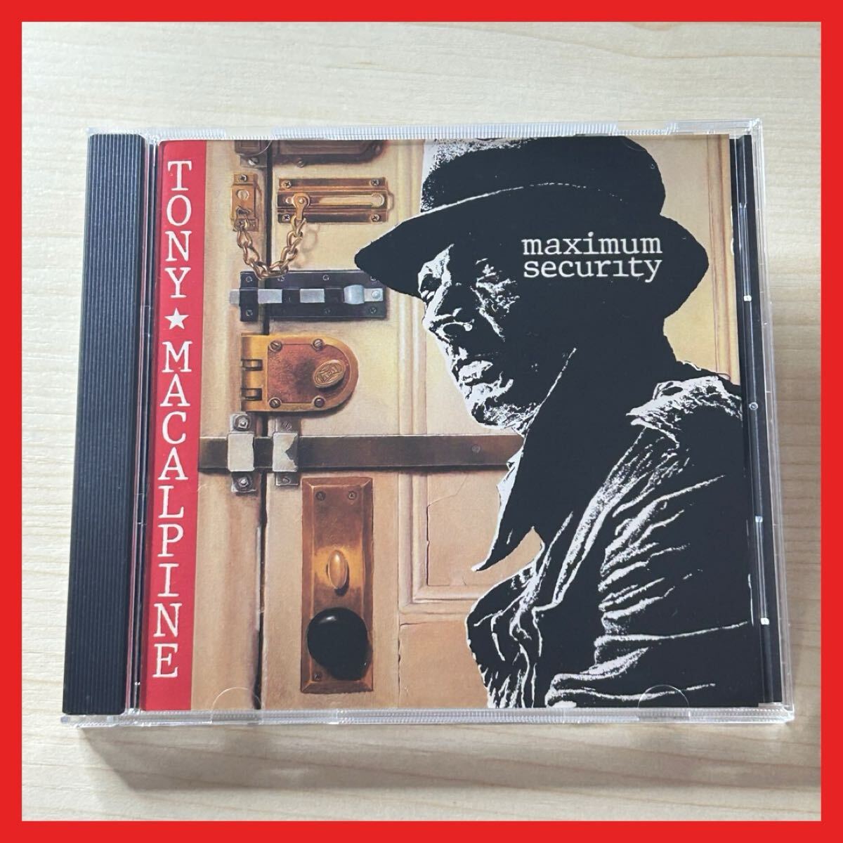 【SC29】CD/TONY MACALPINE トニー・マカパイン/Maximum Security/アルバム インストゥルメンタル・ロック シュレッド・ギター拍卖