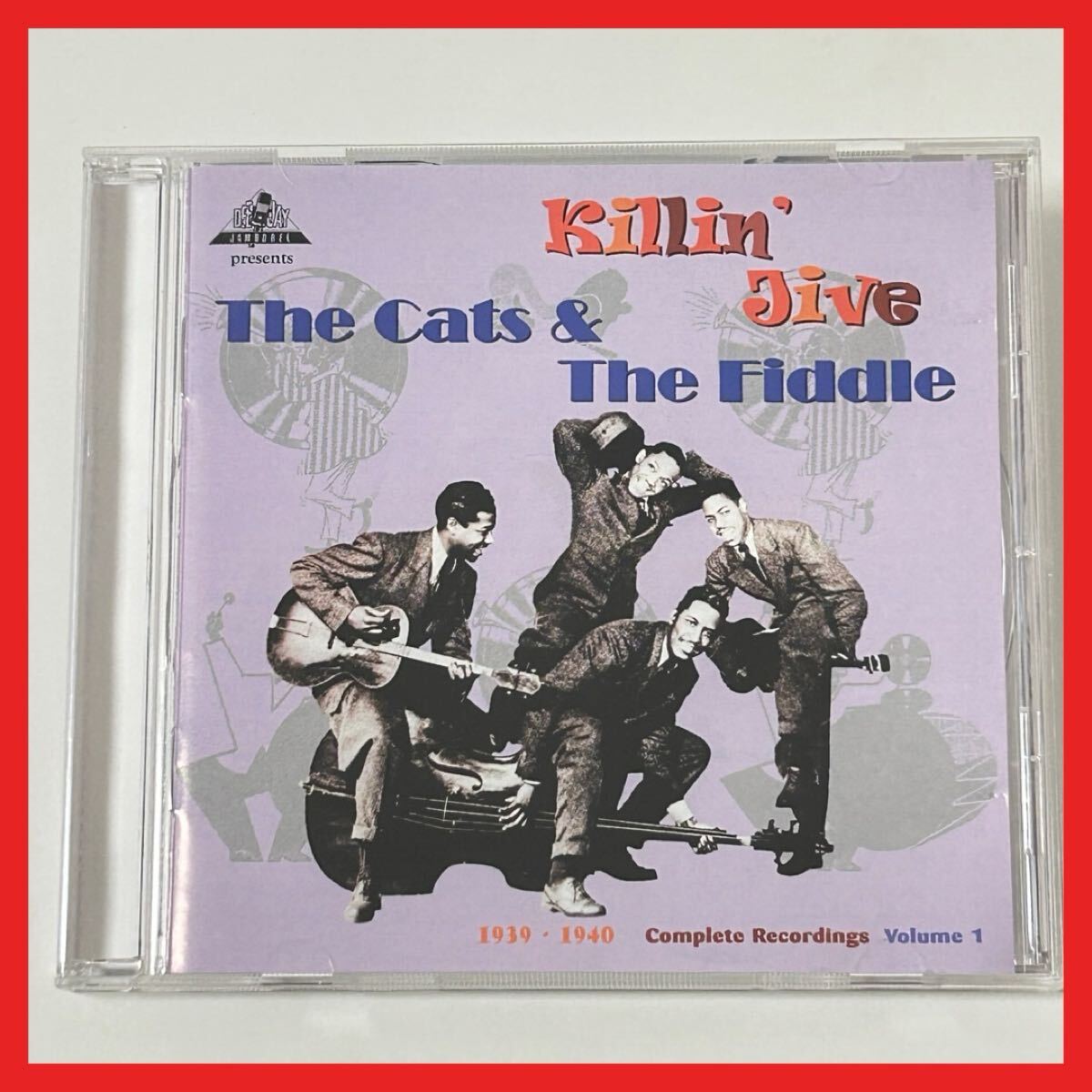 【SC02】CD/The Cats & The Fiddle/Killin' Jive 1939-1940 Complete Recordings Vol. 1/アルバム 全26曲収録拍卖