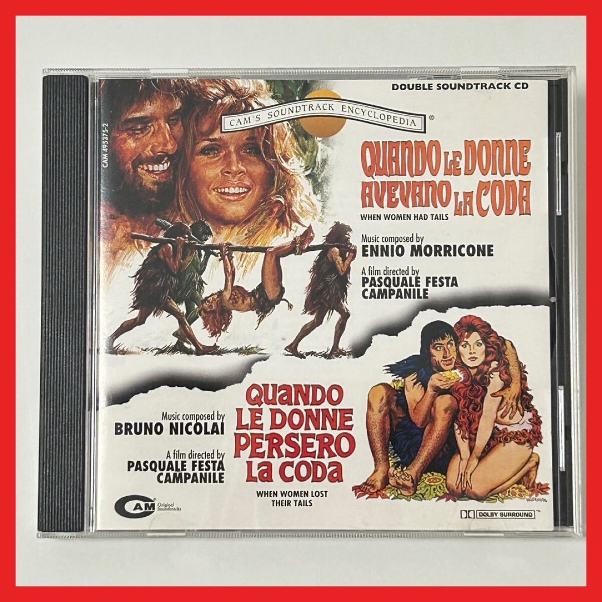 【SC02】CD/【盤面良好】Ennio Morricone Bruno Nicolai/Quando Le Donne Avevano La Coda/Quando Le Donne Persero La Coda拍卖