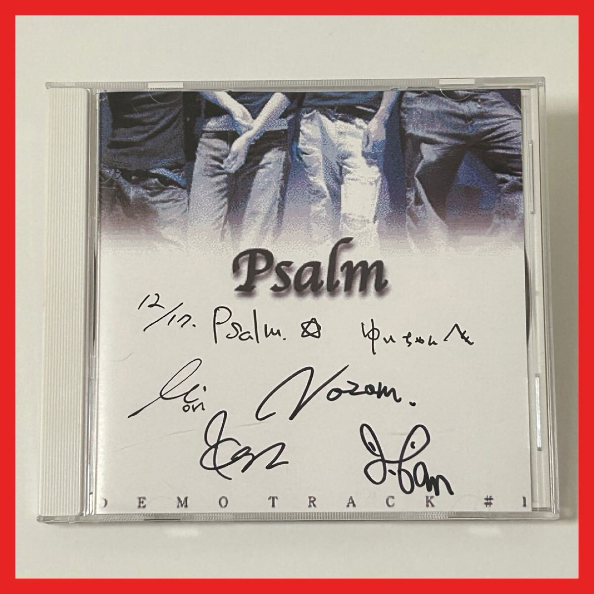 【SC02】CD/【サイン入・盤面良好】Psalm サーム/DEMO TRACK #1 デモトラック/シングル Sweet Psalm Prayer 9日の朝拍卖