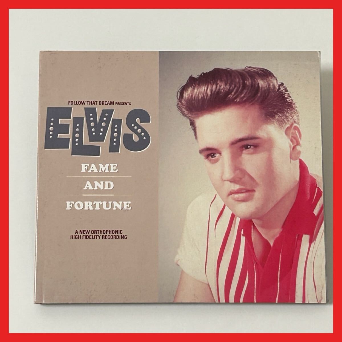 【SC03】CD/Elvis Presley エルヴィス プレスリー/Fame and Fortune/アルバム デジパック仕様 Make Me Know It Stuck On You拍卖