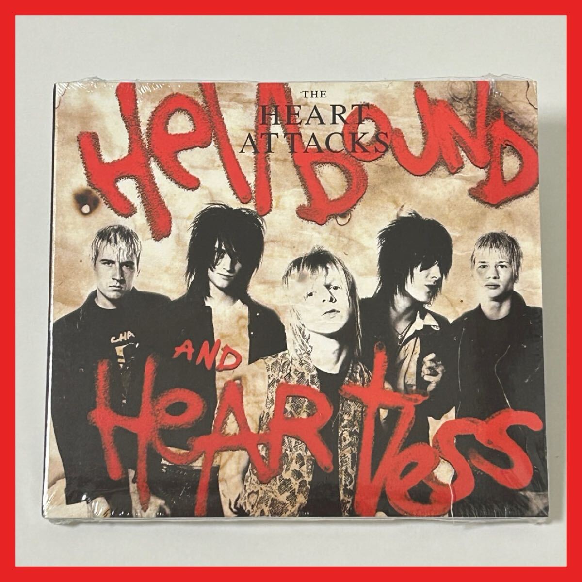 【SC03】CD/【未開封】THE HEART ATTACKS ザ・ハート・アタックス/Hellbound and Heartless/アルバム ロック バンド 全12曲収録拍卖