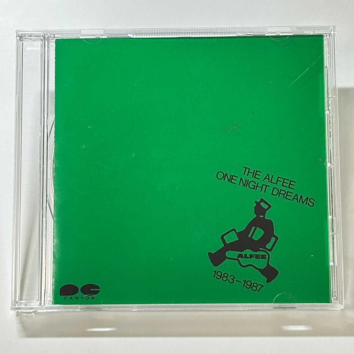 【SC05】 CD / THE ALFEE / ONE NIGHT DREAMS 1983-1987 / Canyon ※歌詞カードなし拍卖