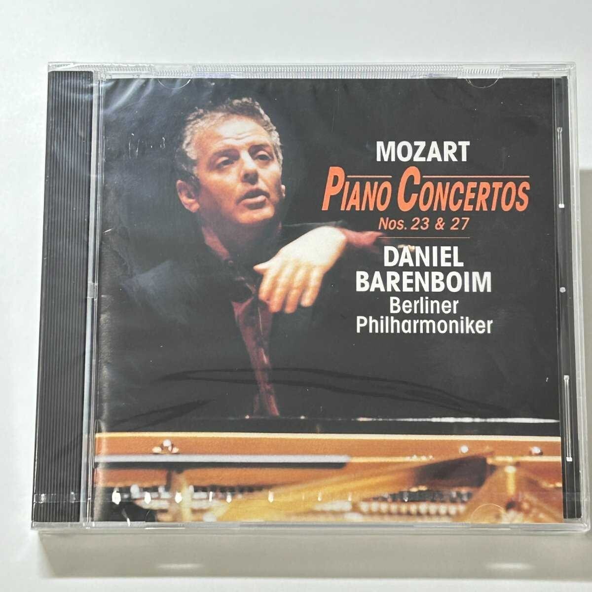【SC05】【未開封】 CD / モーツァルト ピアノ協奏曲 第23番 & 第27番 / ダニエル・バレンボイム 指揮 & ピアノ / ベルリン・フィルハ拍卖